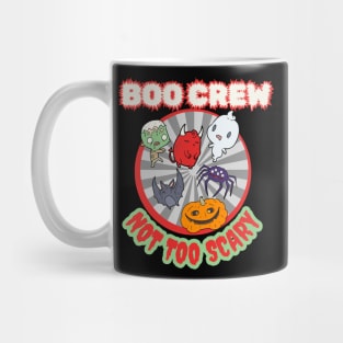 Retro Vintage Halloween. The Little Boo Crew. Not Too Scary Mug